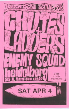 Poster for 04.04.1991 - Ann Arbor, MI