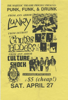 Poster for 04.27.1991 - Detroit, MI