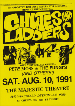 Poster for 08.10.1991 - Detroit, MI