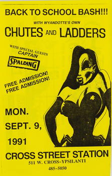 Poster for 09.09.1991 - Ypsilanti, MI
