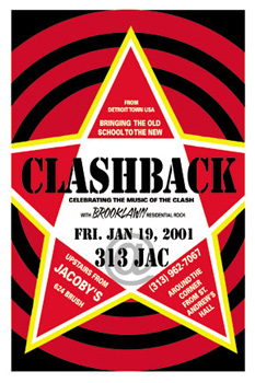 Poster for 01.19.2001 - Detroit, MI