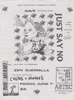 Poster for 06.07.1991 - Detroit, MI