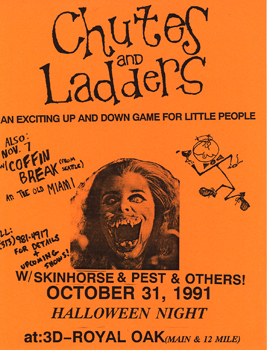 Poster for 10.31.1991 - Royal Oak, MI