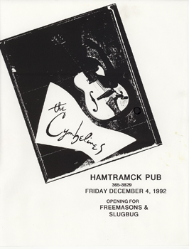 Poster for 12.04.1992 - Hamtramck, MI
