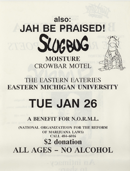 Poster for 01.26.1993 - Ypsilanti, MI