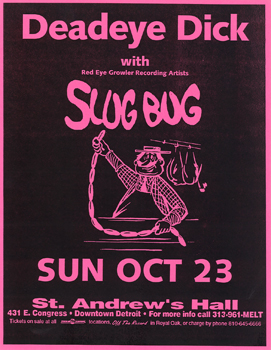 Poster for 10.23.1994 - Detroit, MI
