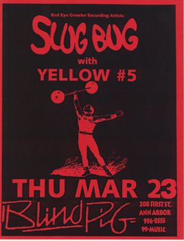 Poster for 03.23.1995 - Ann Arbor, MI