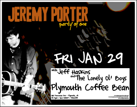Poster for 01.29.2010 - Plymouth, MI