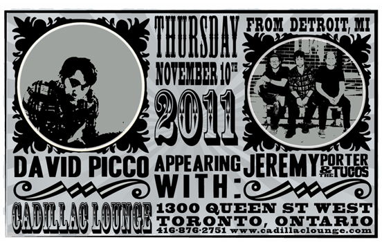 Poster for 11.10.2011 - Toronto, ON