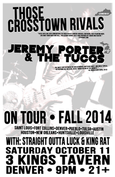 Poster for 10.11.2014 - Denver, CO