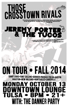Poster for 10.13.2014 - Tulsa, OK