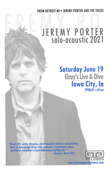 Poster for 06.19.2021 - Iowa City, IA